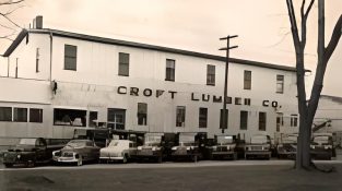 Original Croft Lumber Building